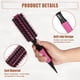 thumbnail image 4 of Cepillo de pelo redondo Unique Bargains Cepillos de pelo para mujeres con pines de nylon color rosa 10.04"x1.97", 4 of 7