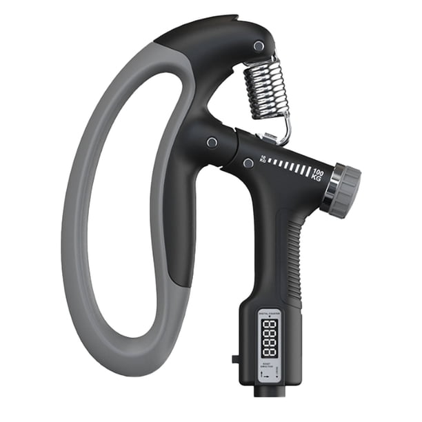Fortalecedor De Agarre Manual Eléctrico Entrenador De Fuerza De Agarre Ajustable De 10 A 100 Kg Con Contador Para Entrenamiento