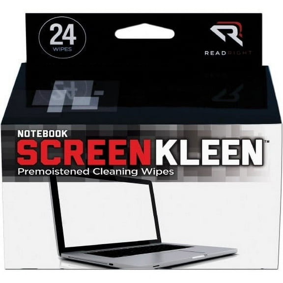 Read Right Notebook ScreenKleen For Display Screen - Lint-free - 24 / Box