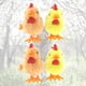 thumbnail image 5 of 4 piezas de pollo de peluche para niños y bebés (color aleatorio), 5 of 6