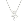 thumbnail image 2 of Delight Jewelry Silvertone Grandma Infinity Sign Silvertone Dream Big Pendant Necklace, 25", 2 of 4