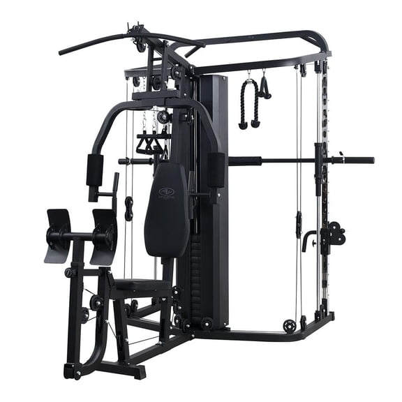 Gimnasio multifuncional con máquina smith Athletic Works WMMG-4920