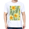 thumbnail image 3 of Summer Short Sleeve Tops Crew Neck Shirts For Women FlowerPlus Size Tee Shirts, 3 of 5