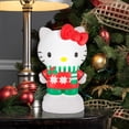 thumbnail image 2 of Christmas Blow Mold Outdoor Indoor Decor Hello Kitty in Sweater, 12.2 in x 7.28 in x 5.51 in 0.99 lb, 2 of 6