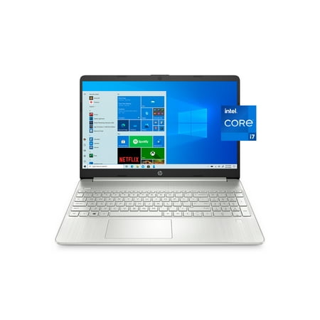 HP 15-dy2172wm 15.6″ Laptop, 11th Gen Core i7, 8GB RAM, 512GB SSD