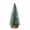 C, variant on OIUR Mini Christmas Trees Snow Frost Flocked Bottle Brush Tree with Wooden Base Small Artificial Xmas Tree for Winter Holiday Tabletop Decor