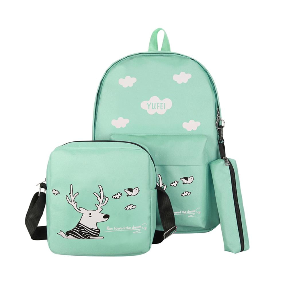 PU Leather Shoulder Bag,Flying Reindeer Backpack,Portable Travel School Rucksack,Satchel with Top Handle PU Leather Shoulder Bag,Flying Reindeer Backpack,Portable Travel School Rucksack,Satchel with Top Handle