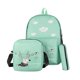 thumbnail image 2 of Mochilas para Mujer 3pcs/Set Deer Composite Backpack Women Crossbody Bag escolar (verde) Tmvgtek Para estrenar, 2 of 6