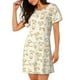 thumbnail image 2 of Balery Funny Pigs Camisón de manga corta con cuello redondo para mujer, cómodo y elegante., 2 of 6