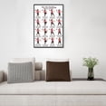 thumbnail image 7 of Tai Chi Walking Exercise Poster for Women – Mindfulness Workout Chart Qigong Guide for Home Gym – Senior Fitness Wall Art – Daily Stretching Routine Poster, 7 of 7