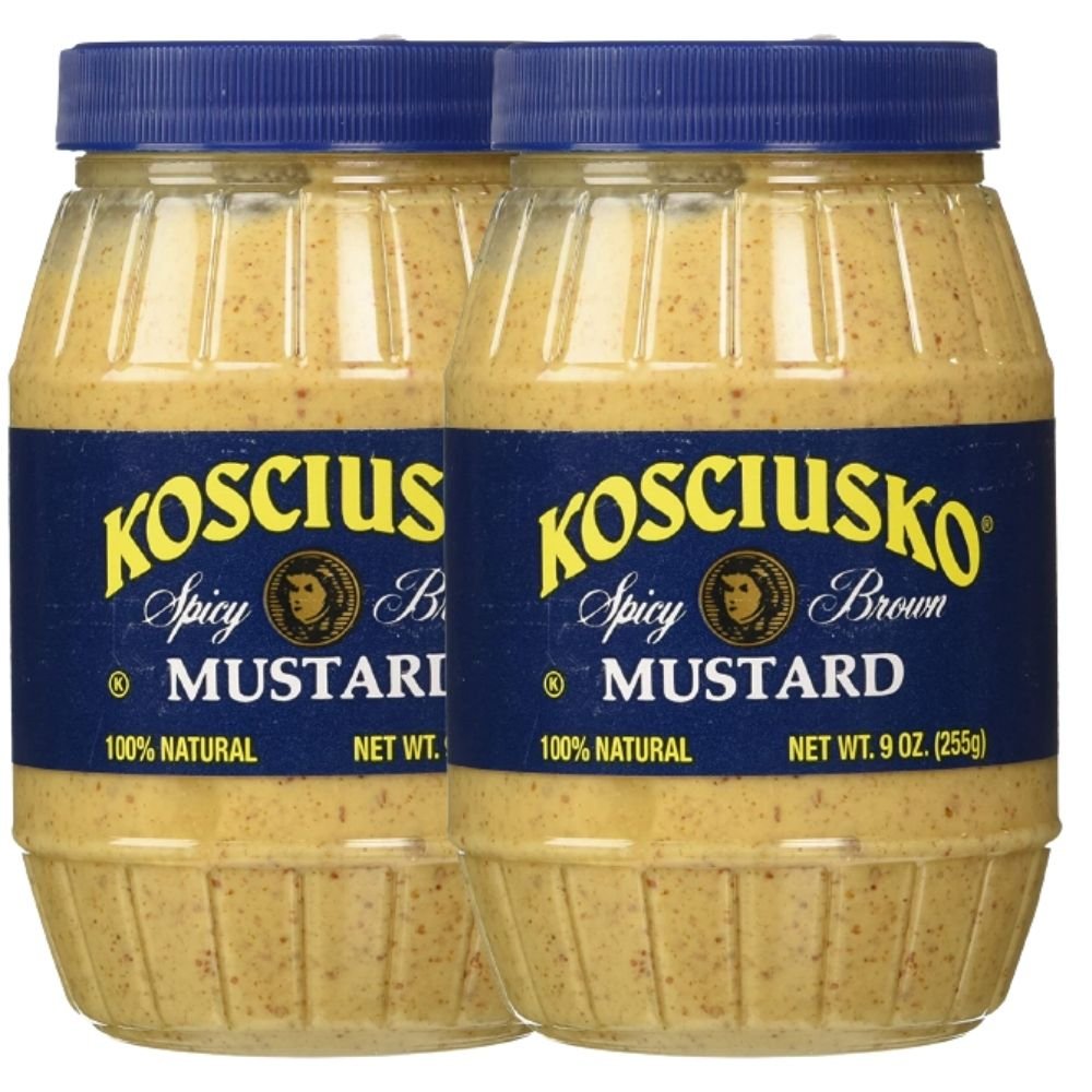 Spicy Brown Mustard, Made With No 1 Grade Mustard Seeds, No Artificial