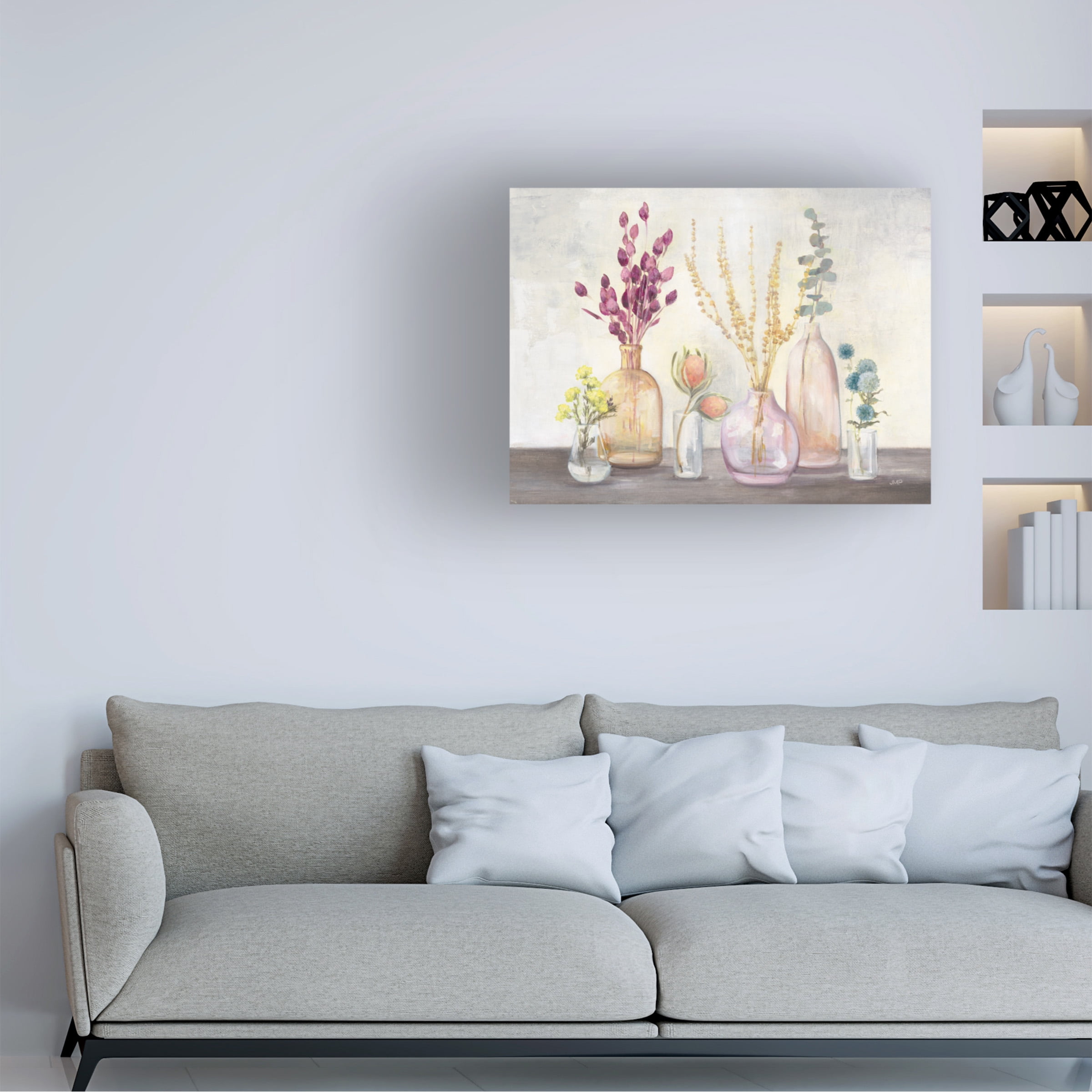 Julia Purinton 'Autumn Greenhouse I' Canvas Art
