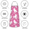 thumbnail image 6 of Pofeuu Cute Poodle Dog Print Aprons with Pockets, Cute Aprons for Kitchen, Cooking, Server, Barber, Chef Apron, 6 of 7