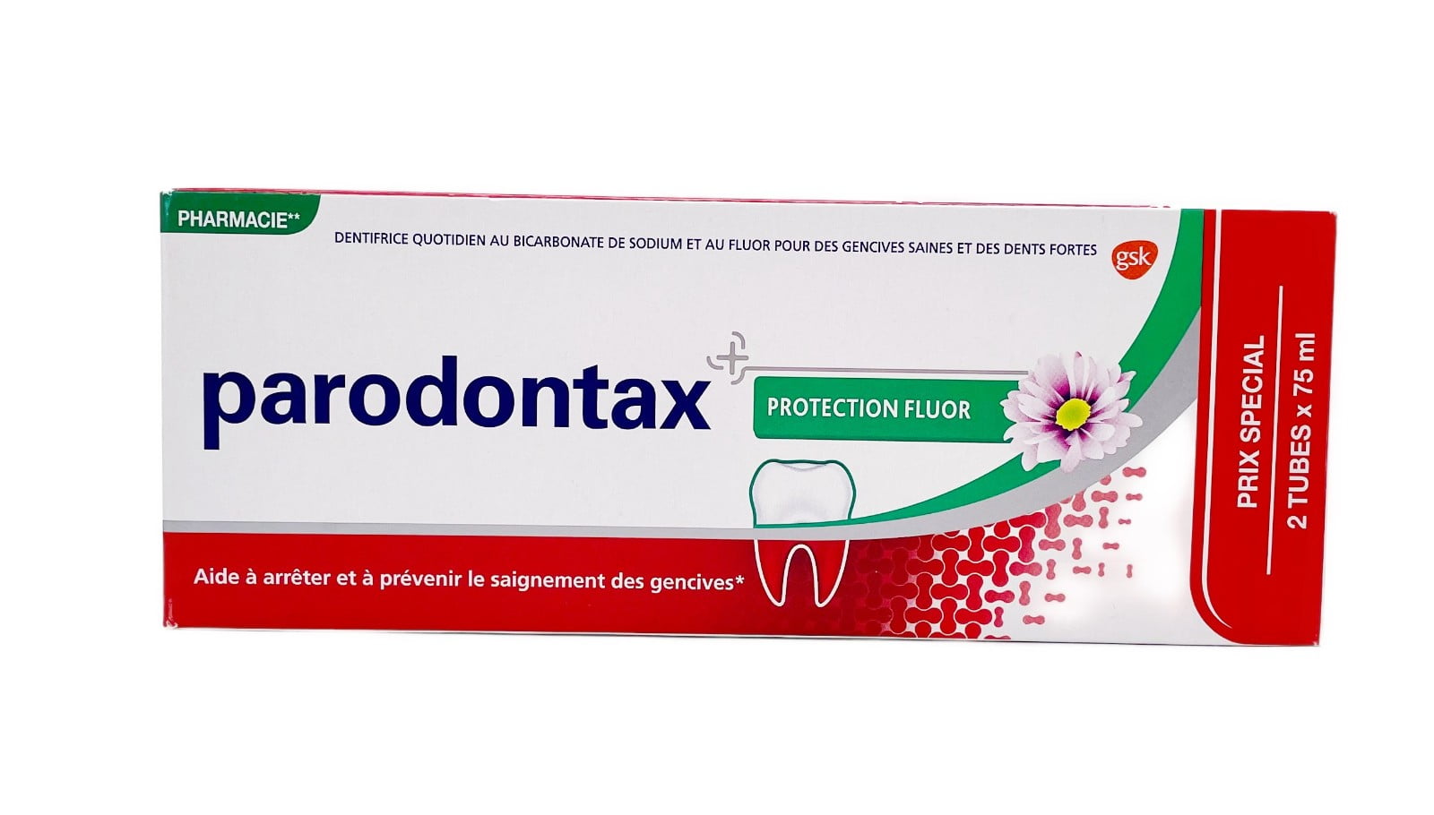 Parodontax Toothpaste 2 Pack Fluoride Protection 2 x 75ml