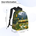 thumbnail image 3 of Fotbe Mountain Daisy Meadow Lightweight Casual Laptop Backpack for Men and Women, Daily use Waterproof backpack, Backpack for College, 3 of 7