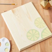 6 Pack: 14 Pine Rectangle Plaque by Make Market