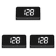 thumbnail image 2 of Coche Digital GPS Pantalla LED Smart Head Up Display Fuente (Blanco MPH), 2 of 5