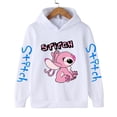 thumbnail image 3 of Ropa divertida Navidad Disney Stitch Sudadera con capucha niños dibujos animados chico niña niño Lilo y Stitch sudadera con capucha bebé Casual Top, 3 of 5