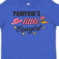 thumbnail image 4 of Inktastic Pawpaw's Little Cowgirl with Cowgirl Hat and Boots Girls Toddler T-Shirt, 4 of 5