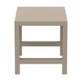 thumbnail image 6 of Vegas 39 inch to 55 inch Extendable Bar Table Taupe Beige, 6 of 7
