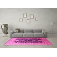 thumbnail image 3 of Ahgly Company Indoor Rectangle Oriental Pink Traditional Area Rugs, 8' x 12', 3 of 4