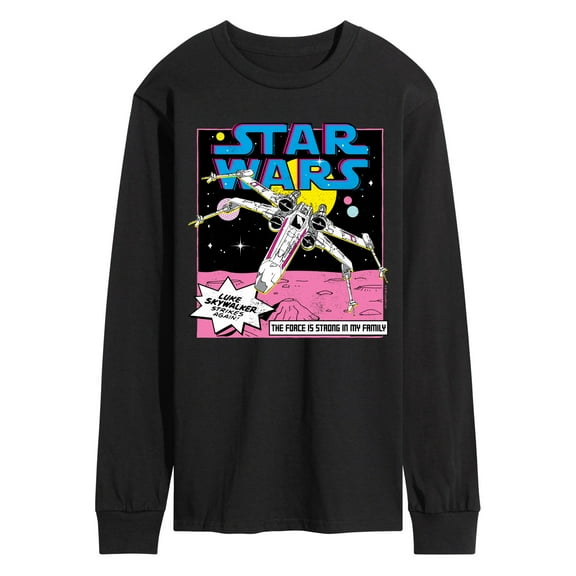Star Wars - Luke Skywalker Ship - Men's Long Sleeve Tee