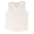 thumbnail image 4 of GUOBIOZIY Women's Cami Top Satin V Neck Tank Top Adjustable Spaghetti Strap Camisole Spring Summer Fashion Loose Camisole (White,XL), 4 of 5