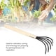 thumbnail image 3 of Rastrillo de Mano para Jardín, Rastrillo de Garra para cultivador manual, 5 Púas de acero Cultivador de Garra Rastrillo para Almejas Cultivador Manual para Labrar, plantar, plantar,, 3 of 7