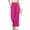 Hot Pink, variant on Delayuji Pants for Women Plus Size Wide Leg Pant Summer Casual Palazzo Pants Drawstring Loose Lightweight Pants Trousers Summer Comfortable With Pockets Trousers Pants