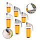 thumbnail image 4 of 300/600 ml Botella de aceite Aceite Vinagre Botella Dispensador Hornear BBQ Cocina Freidora, 4 of 11