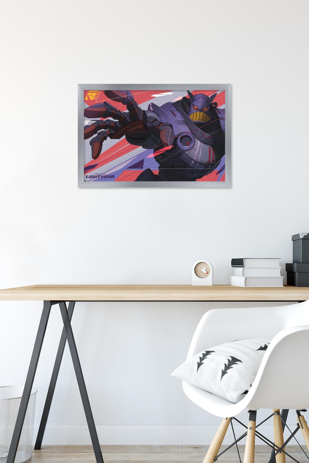 Disney Pixar Lightyear - Zurg Wall Poster, 14.725" x 22.375" Framed