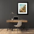thumbnail image 4 of Robert Alott 20x24 Black Modern Framed Museum Art Print Titled - Riviera Di Levante (1904), 4 of 5
