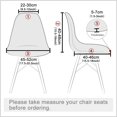 thumbnail image 3 of Funda de asiento de tela de LICRA extraíble para banquete, funda de silla de tamaño pequeño, hogar y Hotel, 1 pieza, 3 of 4