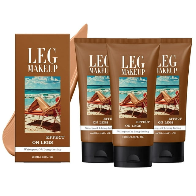 Corrector de piernas, crema para piernas, crema correctora, crema hidratante para pieles sensibles, resistente al agua, crema unificadora del tono de la piel, 100 ml.