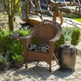 thumbnail image 3 of ARDEN Outdoor Wicker Chair Cushion, 2 pack 18 x 20, Ashland Black Jacobean, 3 of 10