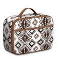 thumbnail image 1 of Tribal Antique Pattern Lunch Bag – Rustic Style Geometric Thermal Bento for Style-Conscious, 1 of 6