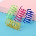 thumbnail image 7 of LQQBOX Cat Spring Toy (60 Pcs), Cat Kittens Toys Plastic Coil Spiral Springs for Swatting, Biting, Hunting, and Active Healthy Play (4 Colors), 7 of 7