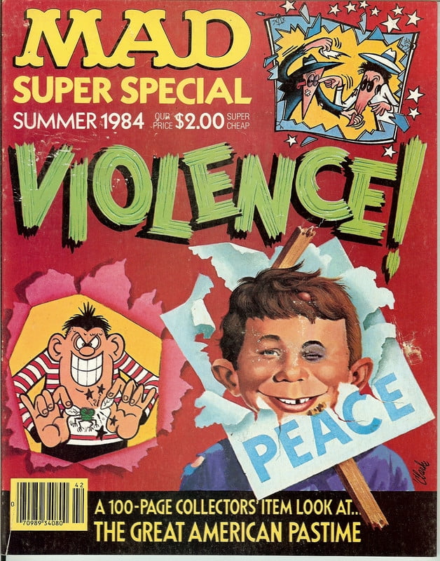 MAD Magazine Vintage Collectible HIGH GRADE Super Special Summer 1984