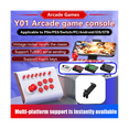 thumbnail image 2 of Consola de Juegos Arcade InaláMbrica Controlador de Joystick Bluetooth para PS3 Box PC TeléFono MóVil E, 2 of 10