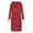 Red, variant on XMMSWDLA Womens Hooded Fleece Robe, Soft Plush Bathrobe for Womens, Fluffy Cute Long House Coat Long Robes for Women