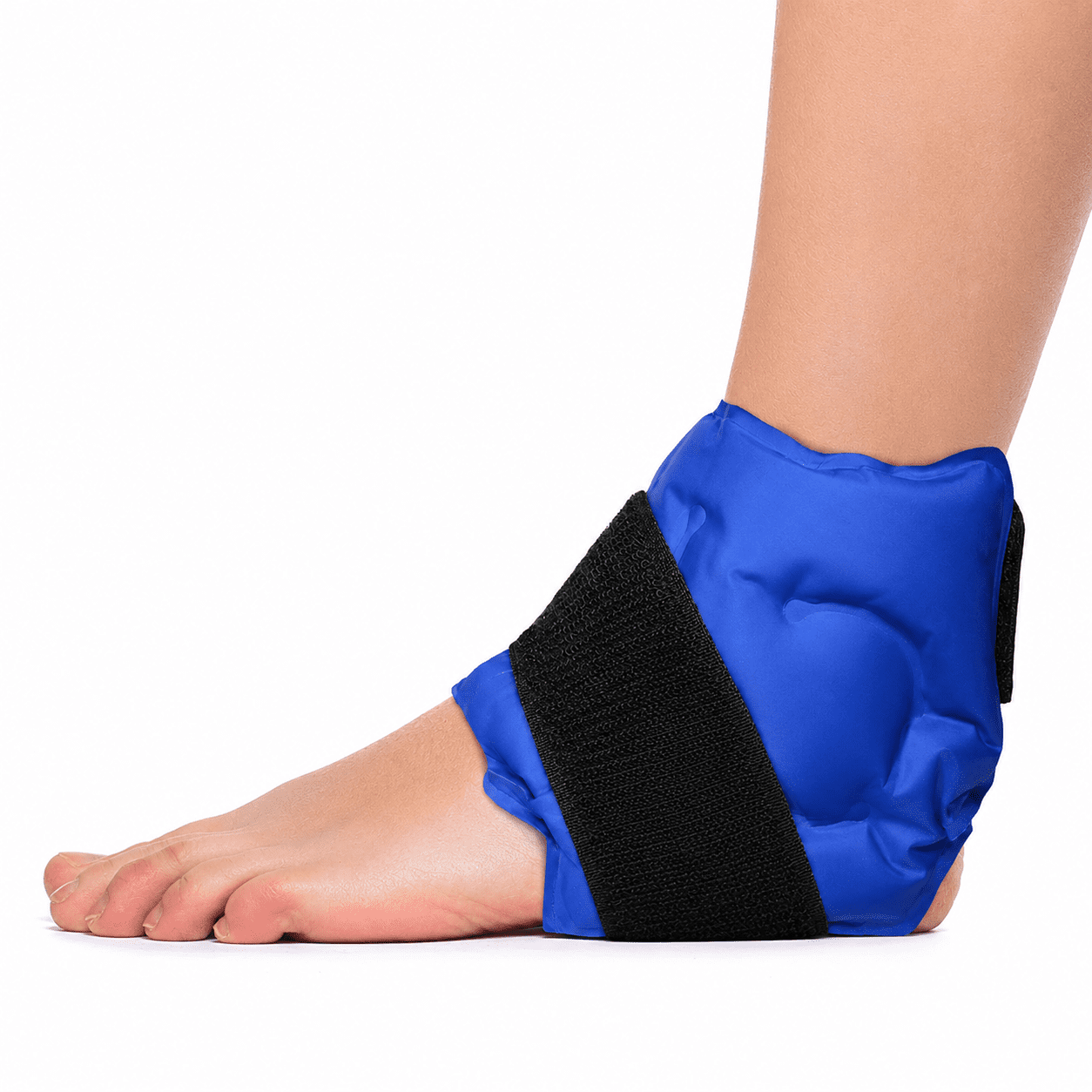 Ankle Ice Pack Wrap for Swelling, Ice Pack for Injuires Reusable Cold Pack Wrap Hot Cold Therapy Ankle Ice Wrap for Sprained Ankles, Achilles Tendonitis