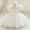 White, variant on Girls Tulle Princess Wedding Baptism Dress Puff Sleeves for Toddler Baby Girl