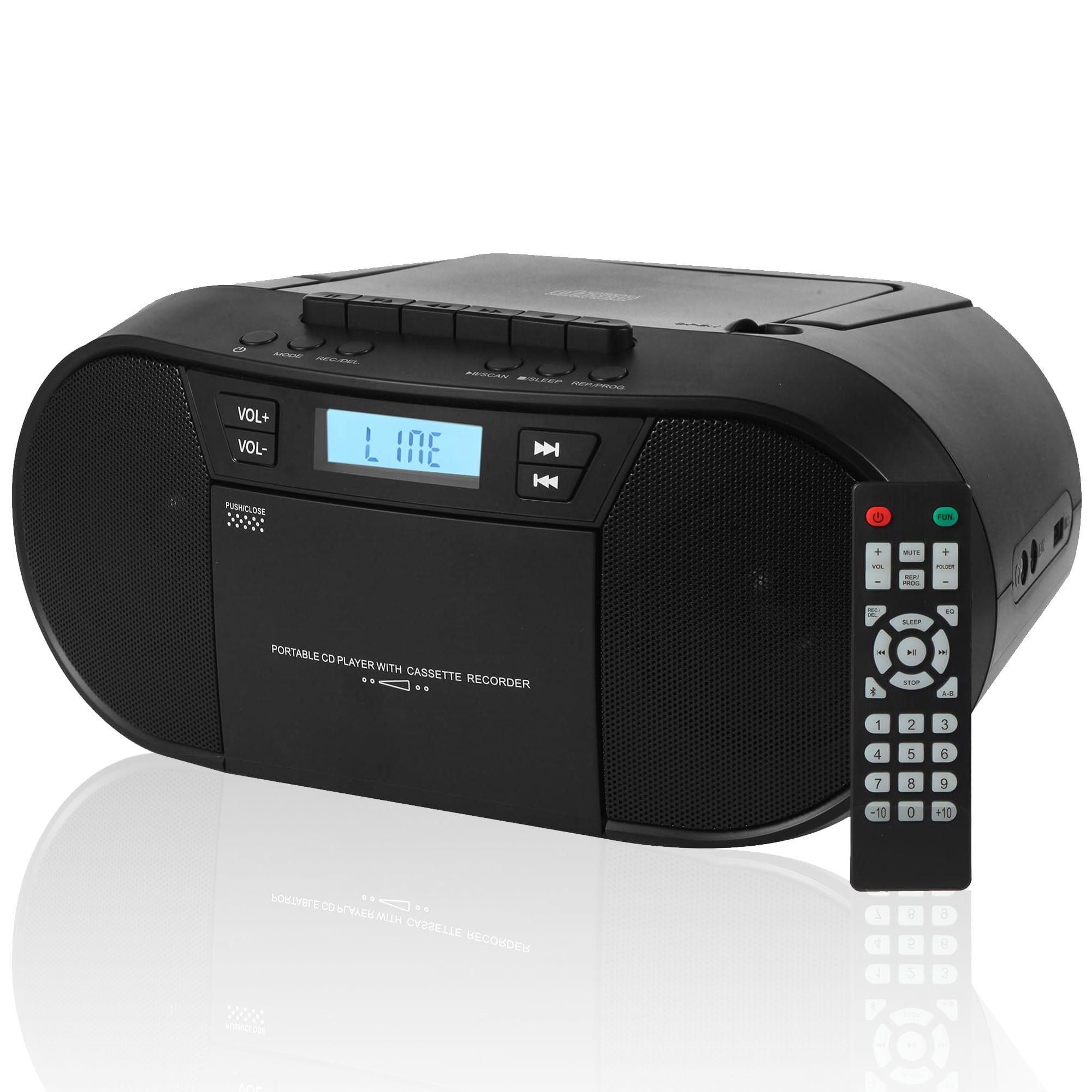 Sony Bluetooth Portable CD Player with AM/FM Radio, Mega Bass