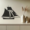 thumbnail image 5 of LaModaHome Sailboat Adventure Metal Wall Art, Sea Themed Sport Hobbies Decor, Nautical Sculpture for Ocean Lovers, Unique Handcrafted Maritime AccentHome Decoration Gift -11.8"x15.4"/30x39cm, 5 of 5