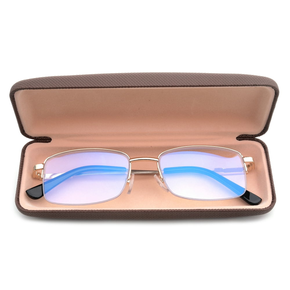 Progressive Multifocal Reading Glasses Blue Light Blocking for Men for