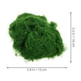 thumbnail image 2 of PAMINGONO Garden Moss Artificial Moss 1Set Green Polyester For Indoor Plant Decoration And Crafting Micro Landscape Prop, 2 of 8