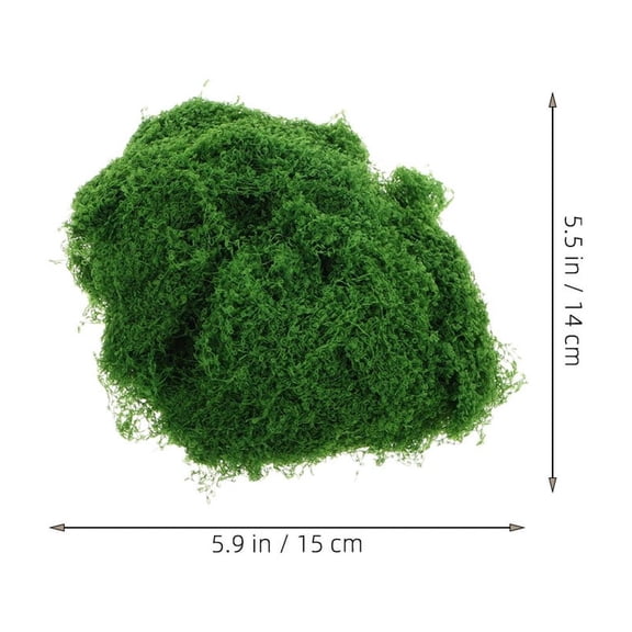 ELAYARD 1Pcs Plant Pot Filler Made of Green Artificial Moss for Terrariums Indoor Use Decoration Micro Landscape Prop