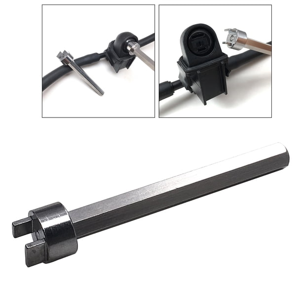 1 pieza de limpiador de parabrisas de coche herramienta de ajuste de boquilla resistente profesion para mercedes-s W207 W212 W218 eje de 55mm Yotijar Boquilla del lavaparabrisas