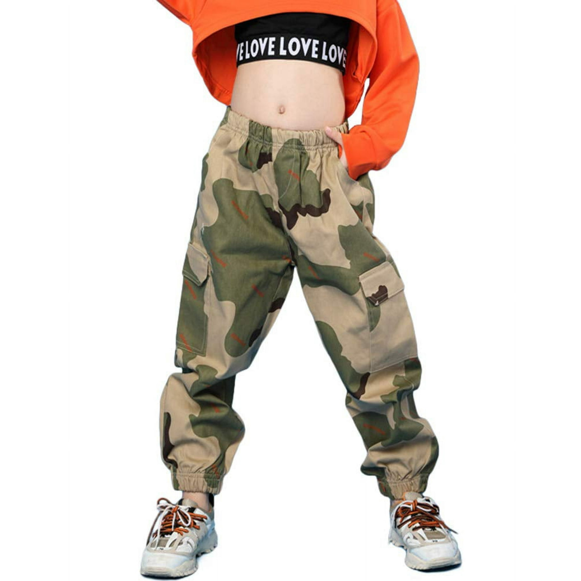 Girls camouflage trousers deals