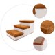thumbnail image 2 of 1pc Escalera plegable para perros Pet 3 pasos Escalera Escalera para mascotas Escalera para saltar Suministros para mascotas, 2 of 5